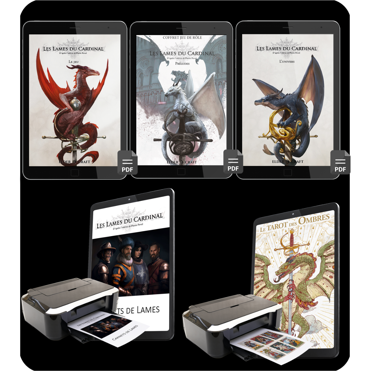 {NUM} LES LAMES DU CARDINAL : Pack full numérique