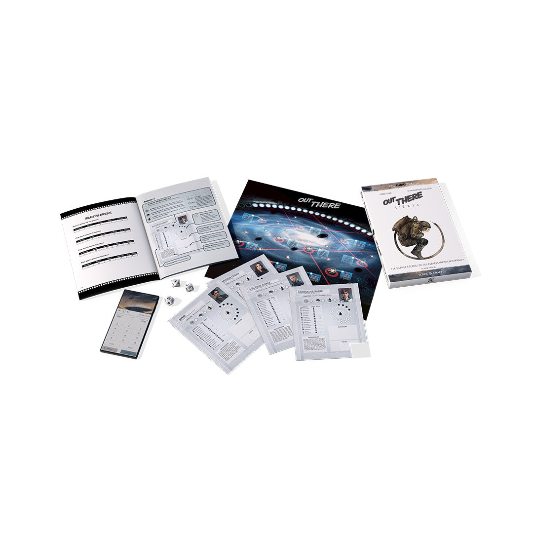 OUT THERE : RPG Audio Box - L’Exil