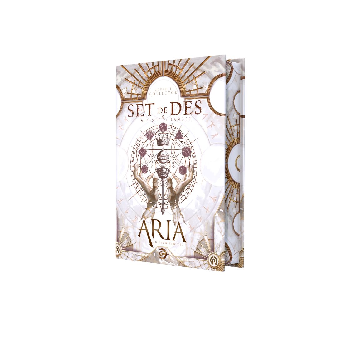 ELDER QUEST : Aria - Set de Dés & Piste de Lancer (Collector)
